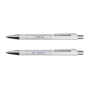 Plastové guľôčkové pero - M-Collection