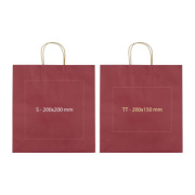 Veľká recyklovaná papierová taška - M-Collection