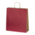 Veľká recyklovaná papierová taška - M-Collection, farba - bordová