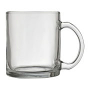 Hrnček na kávu zo skla, 300 ml - M-Collection
