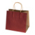 Malá recyklovaná papierová taška - M-Collection, farba - bordová