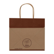 Malá recyklovaná papierová taška - M-Collection