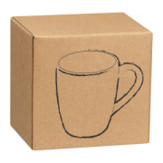 Biely keramický hrnček, 300 ml - M-Collection