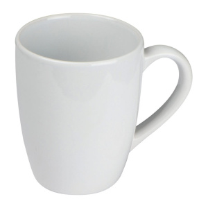 Biely keramický hrnček, 300 ml