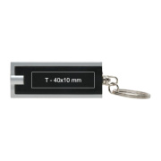 Kľúčenka s bielym LED svetlom - M-Collection
