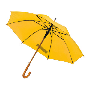 Dáždnik s dreveným držadlom