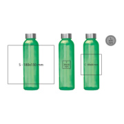 Sklenená fľaša, 500 ml - M-Collection