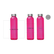 Sklenená fľaša, 500 ml - M-Collection