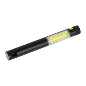 COB LED baterka s otvárakom