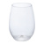 Pohár z PET plastu, 450 ml - M-Collection, farba - priehľadná