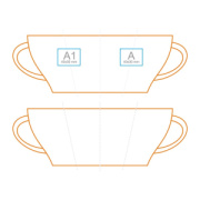 Keramická šálka 250 ml - M-Collection