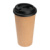 Pohár na pitie s korkovým povrchom, 400 ml - M-Collection, farba - béžová