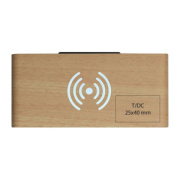 Stolové hodiny s bezdrôtovou nabíjačkou - M-Collection