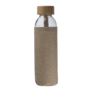 Sklenená fľaša s jutovým puzdrom 500 ml - M-Collection
