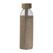 Sklenená fľaša s jutovým puzdrom 500 ml - M-Collection