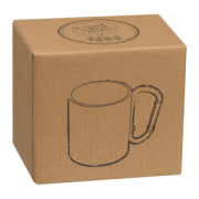 Kovový hrnček s karabínkou, 200 ml - M-Collection