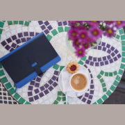 Zápisník A5 s držiakom na karty - M-Collection