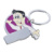 Kľúčenka figurína - M-Collection, farba - fialová