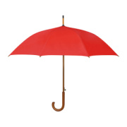 Automatický dáždnik s drevenou rukoväťou, RPET - M-Collection