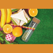 Sklenená fľaša, 420 ml - M-Collection