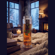 Sklenená fľaša, 420 ml - M-Collection