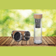 Sklenená fľaša, 420 ml - M-Collection