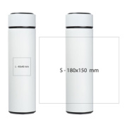 Termohrnček s teplomerom, 450 ml - M-Collection