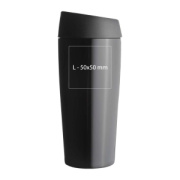 Termohrnček z nerezu, 400 ml - M-Collection