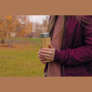 Termohrnček s bambusovým vzhľadom, 350ml - M-Collection