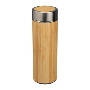 Termohrnček s bambusovým vzhľadom, 350ml