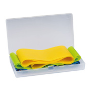 Elastické fitness pásky v plastovom boxe - M-Collection