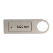 Kovový USB kľúč 8 GB - M-Collection