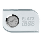 Sklenená dekorácia s hodinkami - M-Collection