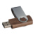 USB kľúč 8 GB - M-Collection, farba - hnedá