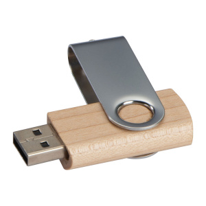 USB kľúč z dreva