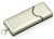 USB klasik 127 - veľkosť 2 GB - farba strieborná
