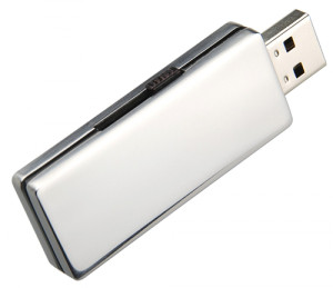 USB klasik 128 - strieborná