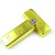USB dizajn 230 - veľkosť 2 GB - farba Zlatá