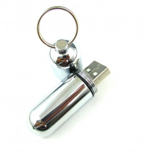 USB dizajn 231 - strieborná