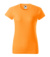 Basic - Tričko dámske - Malfini, farba - mandarínková oranžová, veľkosť - XS
