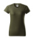 Basic - Tričko dámske - Malfini, farba - military, veľkosť - 2XL