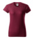 Basic - Tričko dámske - Malfini, farba - garnet, veľkosť - XS