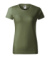 Basic - Tričko dámske - Malfini, farba - khaki, veľkosť - XS