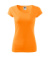 Pure - Tričko dámske - Malfini, farba - mandarínková oranžová, veľkosť - XS