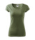 Pure - Tričko dámske - Malfini, farba - khaki, veľkosť - S