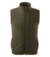 Next - Fleece vesta unisex - Rimeck, farba - military, veľkosť - S
