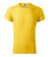 Fusion - Tričko pánske - Malfini, farba - žltý melír, veľkosť - M