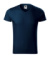 Slim Fit V-neck - Tričko pánske - Malfini, farba - tmavomodrá, veľkosť - M
