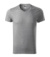 Slim Fit V-neck - Tričko pánske - Malfini, farba - tmavosivý melír, veľkosť - M