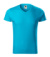 Slim Fit V-neck - Tričko pánske - Malfini, farba - tyrkysová, veľkosť - S
